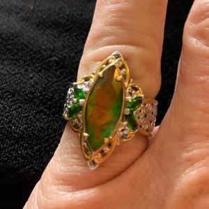 Multi-Color Mystic Fire Ring